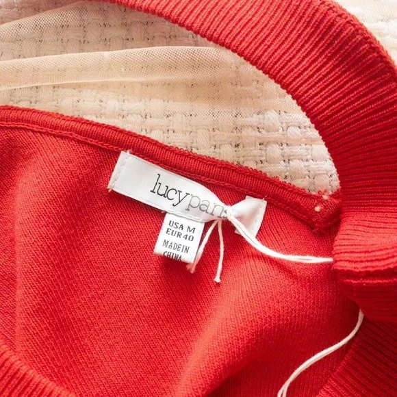 Lucy Paris Red Long Sleeve Shirt - Picture 4 of 4